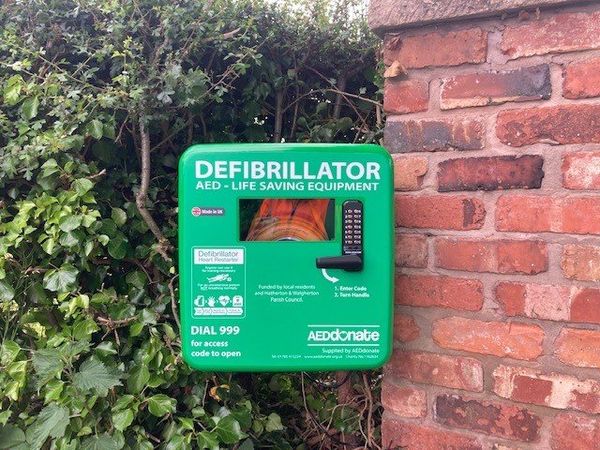Defibrillator now available in Hatherton and Walgherton